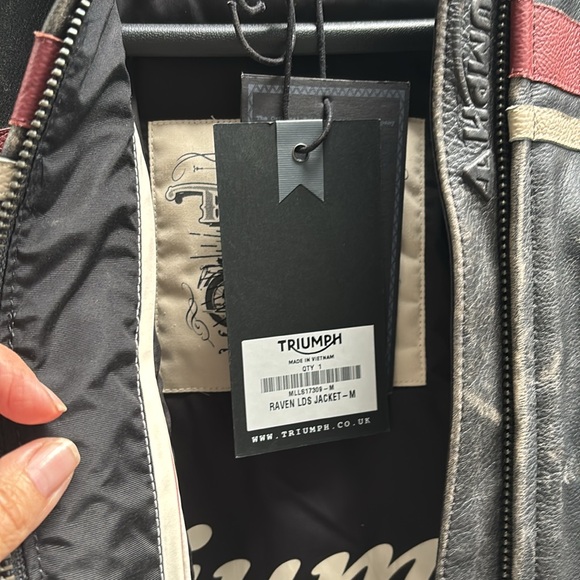 Triumph Raven Motorcycle Jacket - Picture 15 of 16